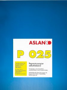 Taśmy naprawcze do papieru ASLAN - opakowanie P 025
